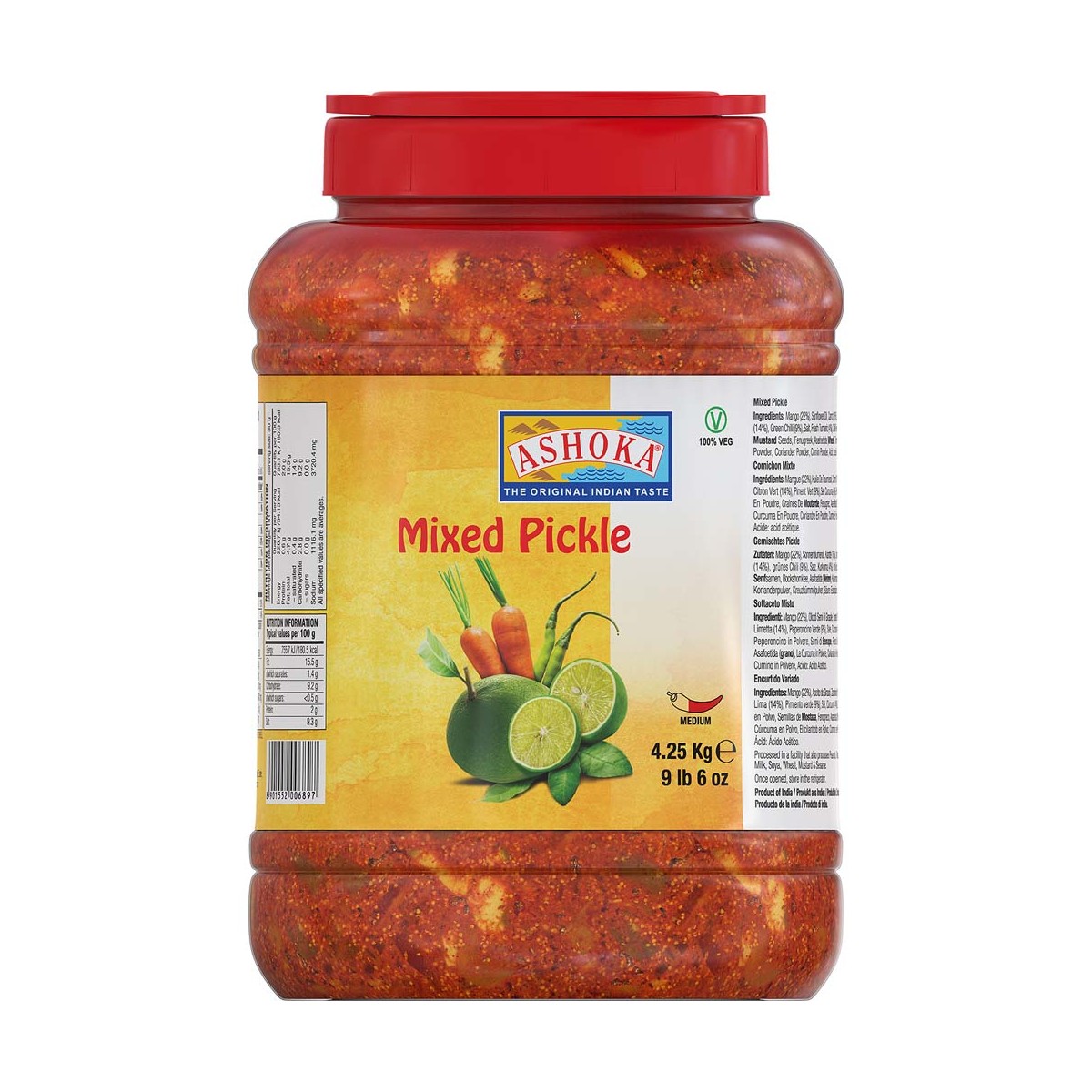 Mixed Pickle ASHOKA Kräuter Gewürze online günstig kaufen im Shop für B2B Kunden