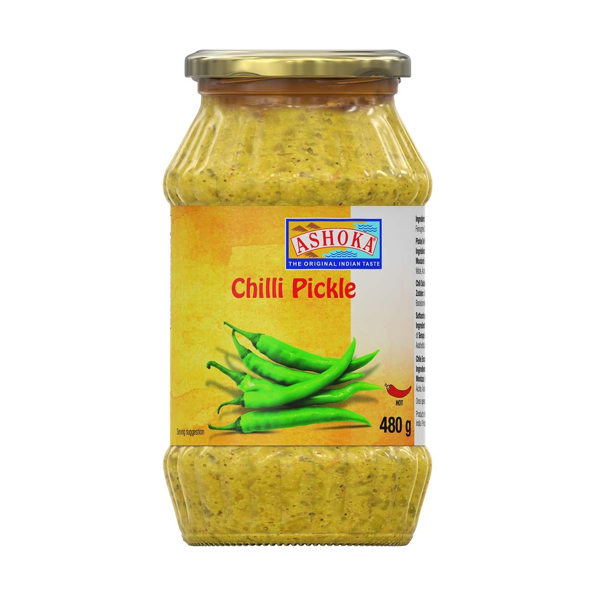 Eingelegte Chilli ASHOKA Kräuter Gewürze online günstig kaufen im Shop für B2B Kunden