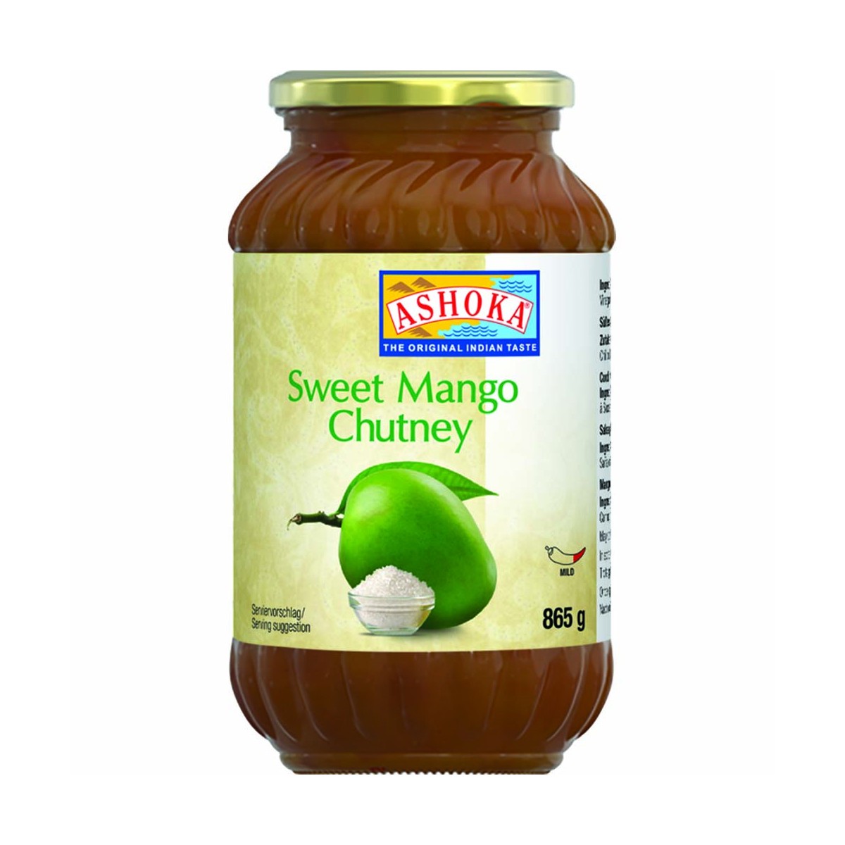 Süsse Mango-Chutney ASHOKA Kräuter Gewürze online günstig kaufen im Shop für B2B Kunden