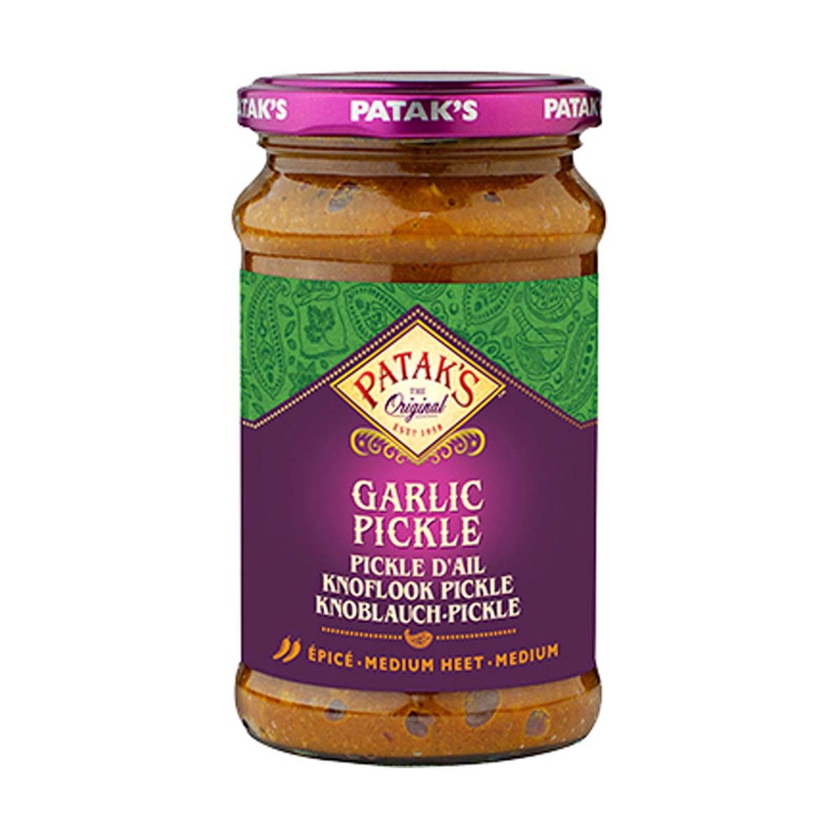 Knoblauch Pickle PATAK'S Kräuter Gewürze online günstig kaufen im Shop für B2B Kunden