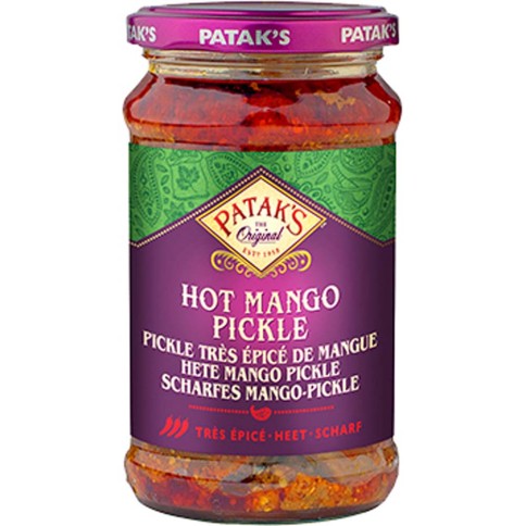 Hot Mango Pickle PATAK'S Kräuter Gewürze online günstig kaufen im Shop für B2B Kunden