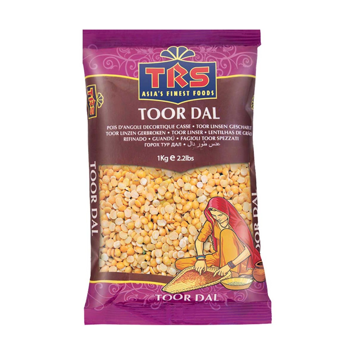 Toor Dall (Naturel) TRS Kräuter Gewürze online günstig kaufen im Shop für B2B Kunden