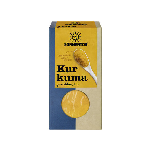 Kurkuma, gemahlen, Tüte von Sonnentor | Bio, vegan, lakto...