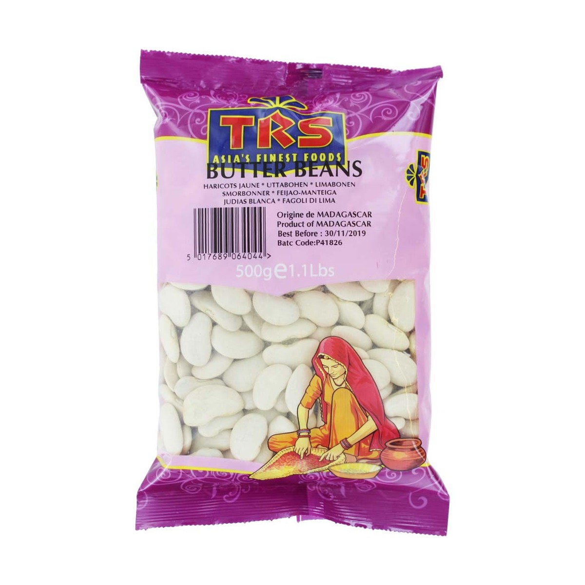 Limabohnen TRS Getrocknete Produkte online günstig kaufen im Shop für B2B Kunden