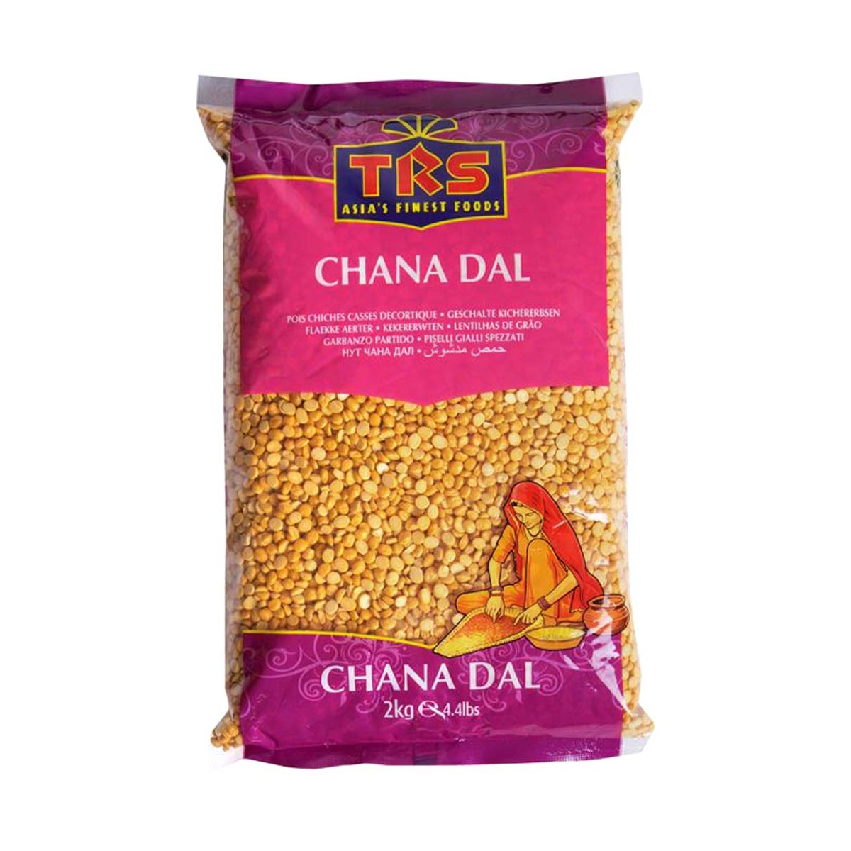 Kichererbsen Halb (Chana Dall) TRS Getrocknete Produkte online günstig kaufen im Shop für B2B Kunden