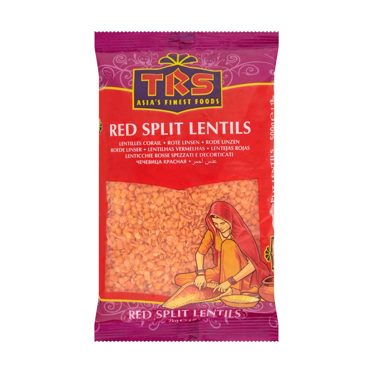 Rote Linsen TRS Getrocknete Produkte online günstig kaufen im Shop für B2B Kunden