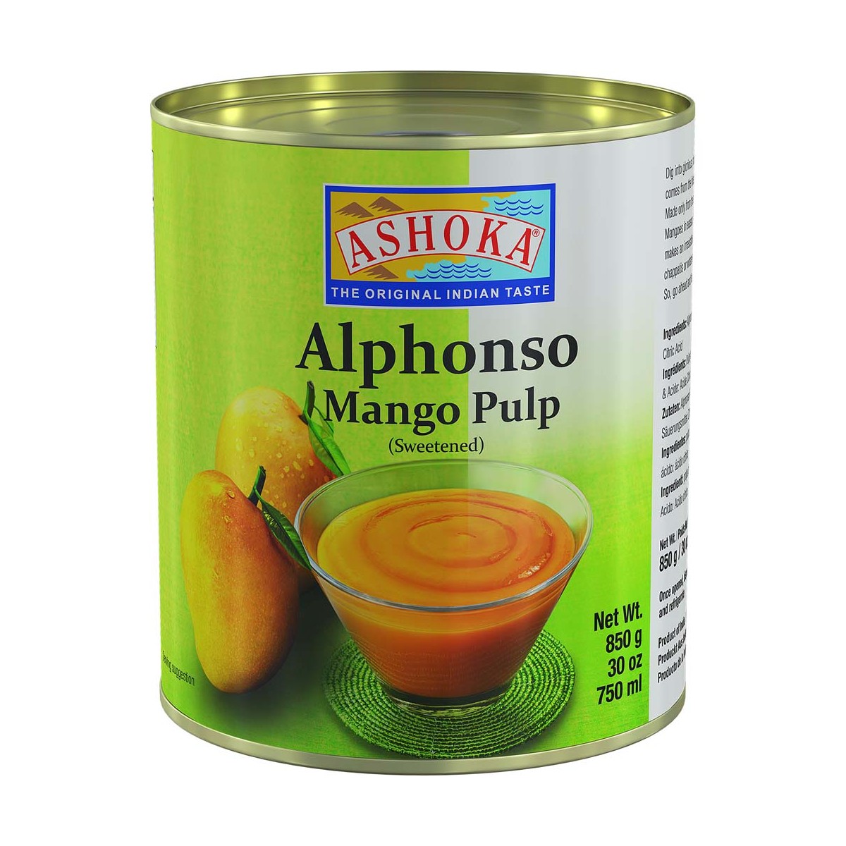 Mangofruchtfleisch Alphonso ASHOKA Konserven & Fertiggerichte online günstig kaufen im Shop für B2B Kunden