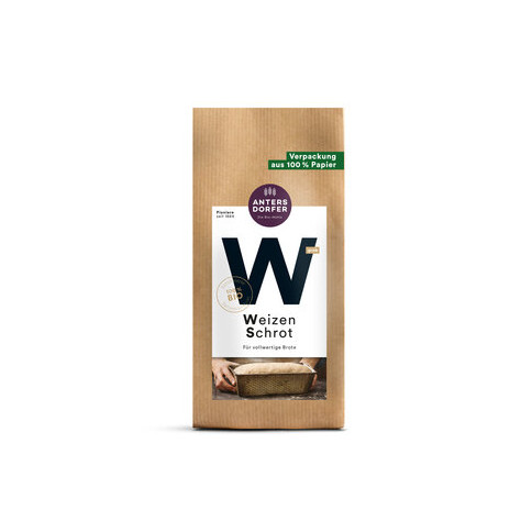 Weizen Schrot von Antersdorfer | Bio, vegan | Getreide on...