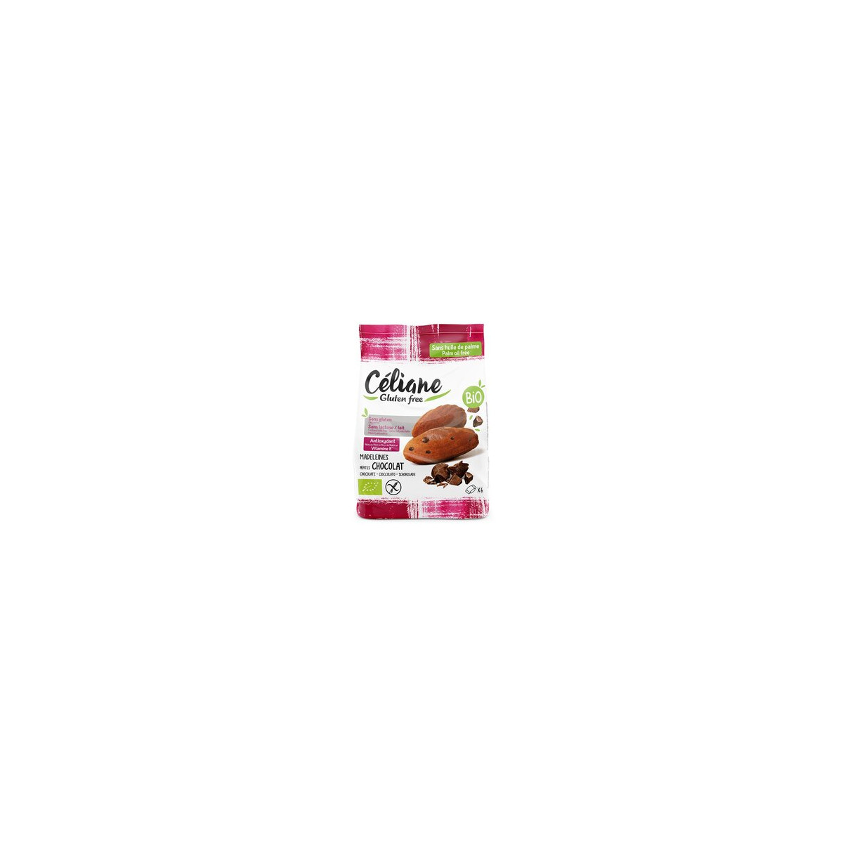Madeleines Schokostückchen Celiane von Céliane - Gluten f...