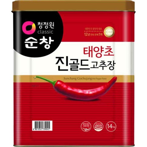 Gochujang Scharfe Rote Pfefferpaste CHUNG JUNG ONE Kräuter Gewürze online günstig kaufen im Shop für B2B Kunden