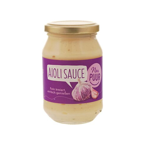Aioli Sauce von Nur PUUR | Bio | Mayonnaise & Senf kaufen...