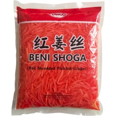 Rot Eingelegter Ingwer (Beni Shoga) YANCO Konserven & Fertiggerichte online günstig kaufen im Shop für B2B Kunden