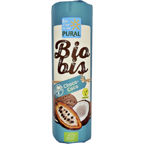 Biobis Choco-Coco Weizen Doppl-Keks von Pural | Bio, vega...
