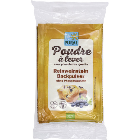 Reinweinstein Backpulver von Pural | Bio, vegan | Backzut...