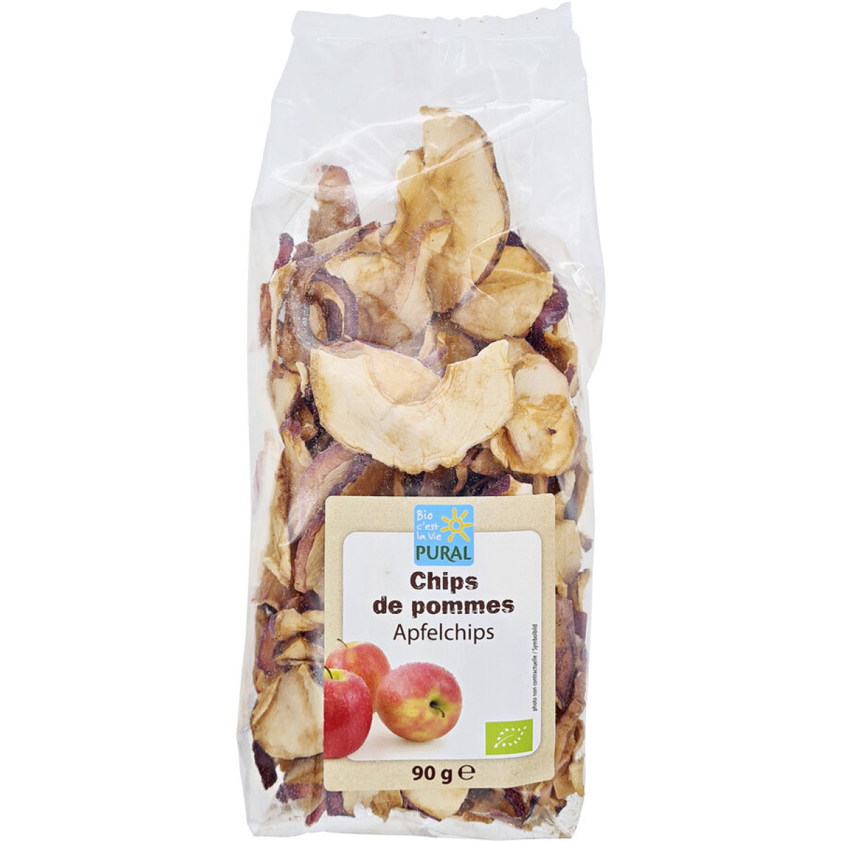 Apfelchips von Pural | Bio, vegan | Trockenfrüchte online...