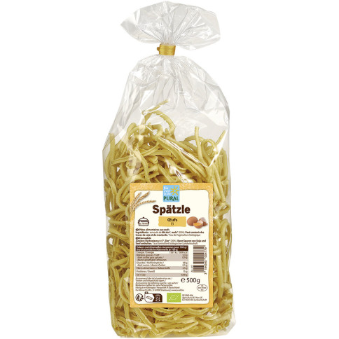 Spätzle Ei Bio von Pural | Bio, laktosefrei | Teigwaren o...
