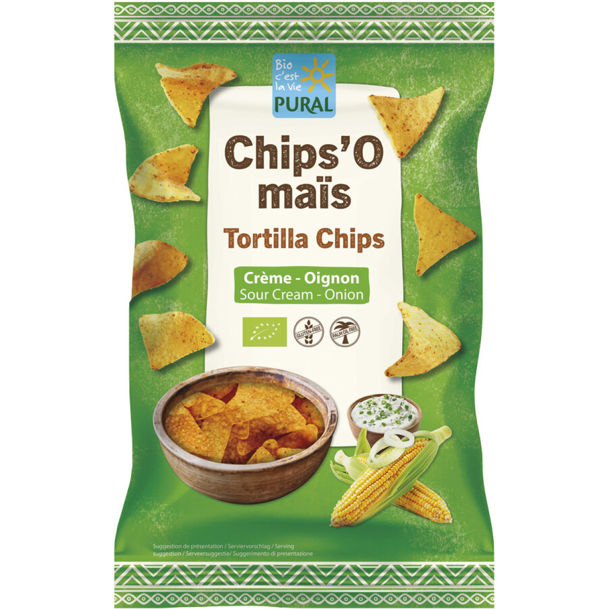 Chips'O Mais Sour Cream-Onion Pural von Pural | Bio | Chi...
