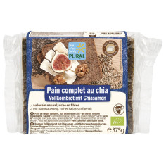 Vollkornbrot mit Chiasamen von Pural | Bio, vegan, laktos...