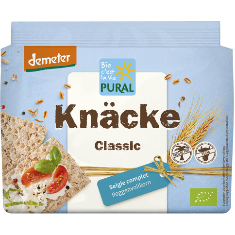 Knäckebrot Roggen Delikatess demete von Pural | Bio, vega...