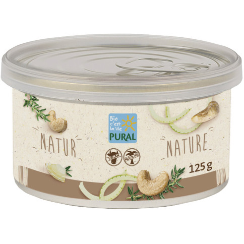 Aufstrich Natur palmölfrei von Pural | Bio, vegan, laktos...