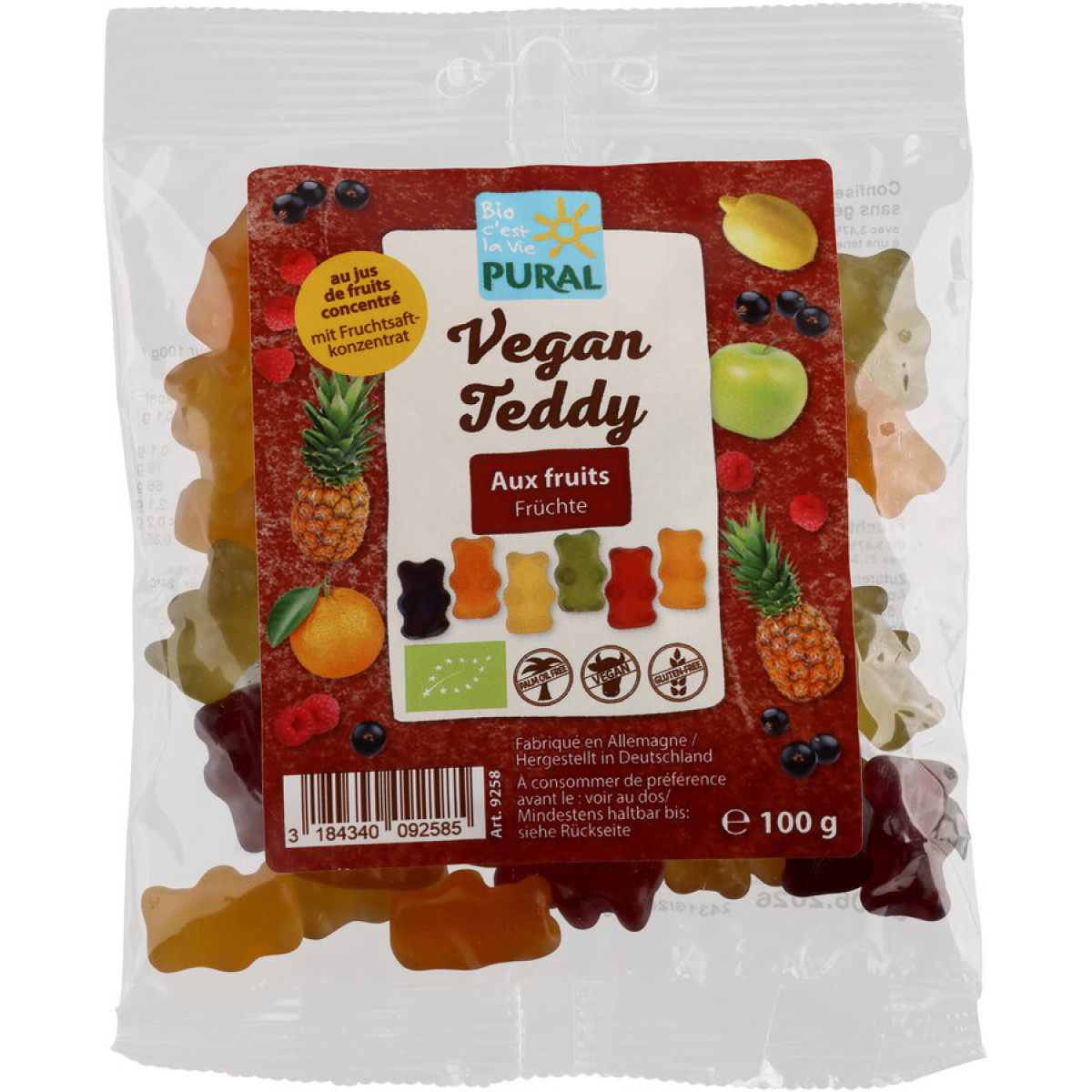 Pectino Teddy o.Gelatine Pural von Pural | Bio, vegan, la...
