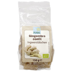 Ingwerstäbchen von Pural | Bio, vegan | Trockenfrüchte on...