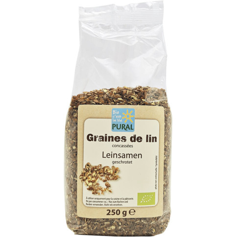 Leinsaat Geschrotet von Pural | Bio, vegan, laktosefrei...
