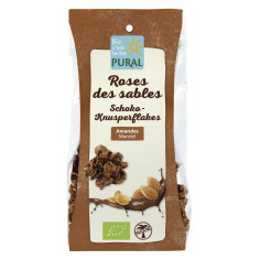 Schoko-Knusperflakes Mandel von Pural | Bio | Schokolade...