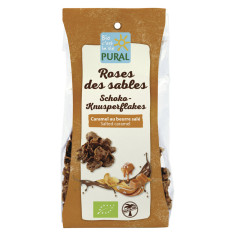 Schoko-Knusperflakes Salted caramel von Pural | Bio | Sch...