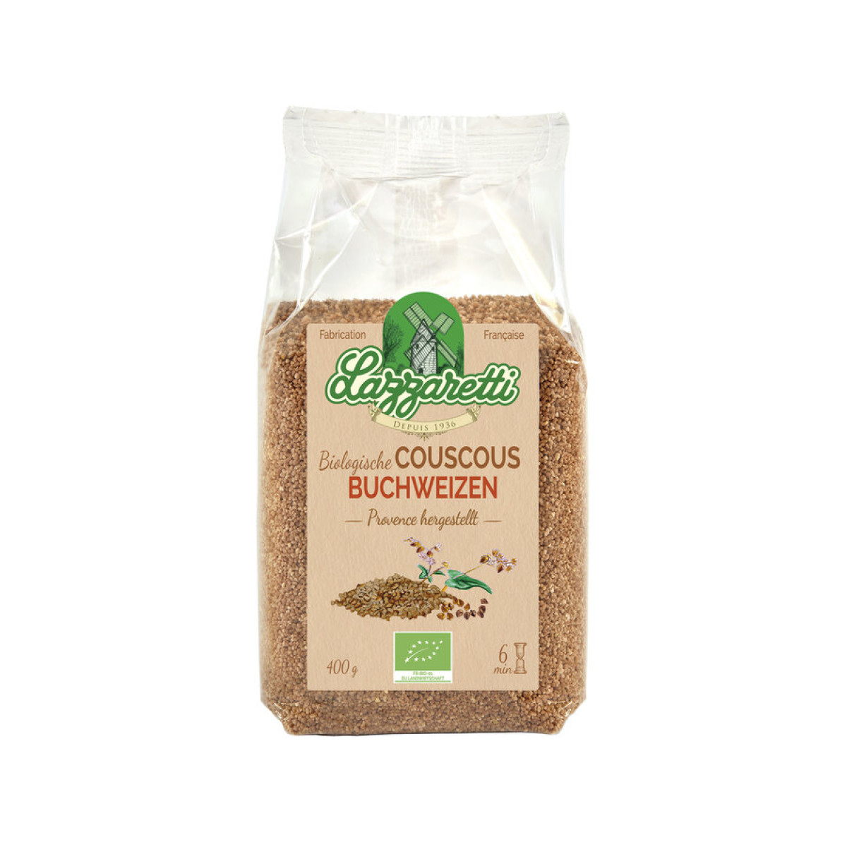 Couscous Buchweizen von Lazzaretti | Bio, vegan | Getreid...