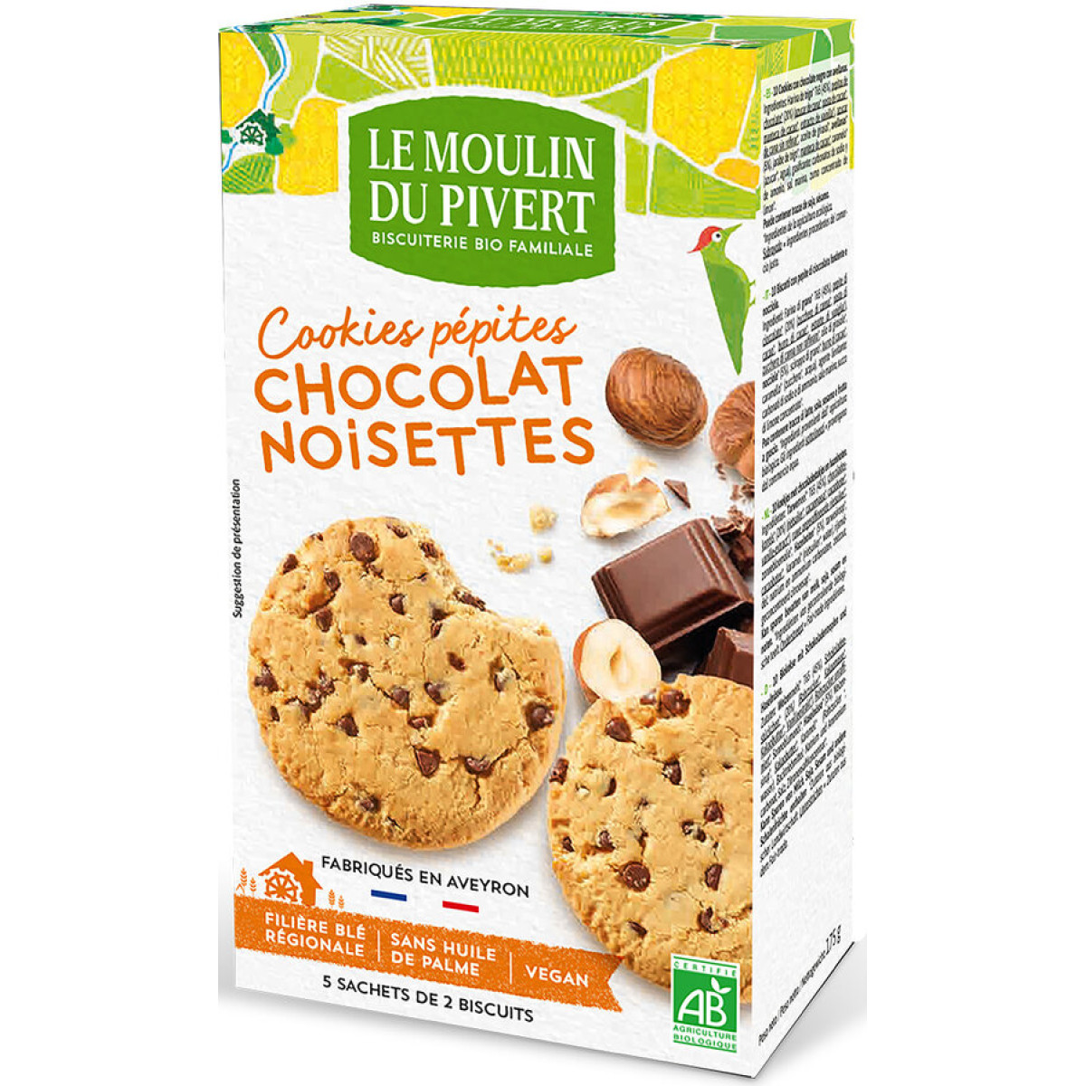 Cookies Schokotropfen Pivert von Le Moulin du Pivert | Bi...