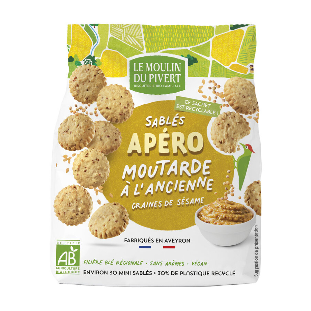 Kekse mit Altm. Senf LeMoulinduPive von Le Moulin du Pive...