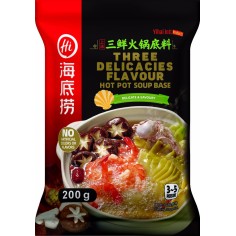 Hot Pot Soup Base Drei Köstlichkeiten HAIDILAO Kräuter Gewürze online günstig kaufen im Shop für B2B Kunden