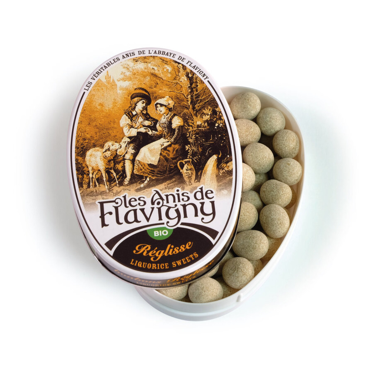 Bio Lakritz Bonbons Flavigny von Les Anis de Flavigny | B...