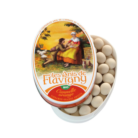 Bio Zimt Orange Bonbons Flavigny von Les Anis de Flavigny...