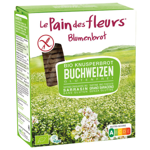 Knusperbrot Buchweizen von Le Pain des Fleurs | Bio, vega...