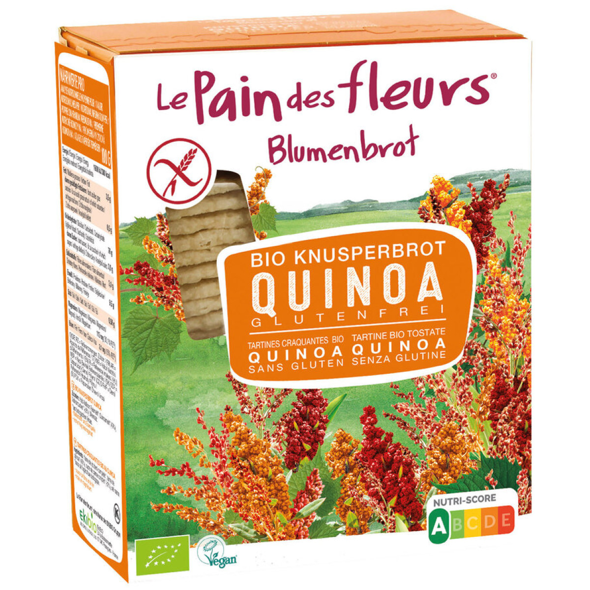 Knusperbrot Quinoa von Le Pain des Fleurs | Bio, vegan, g...