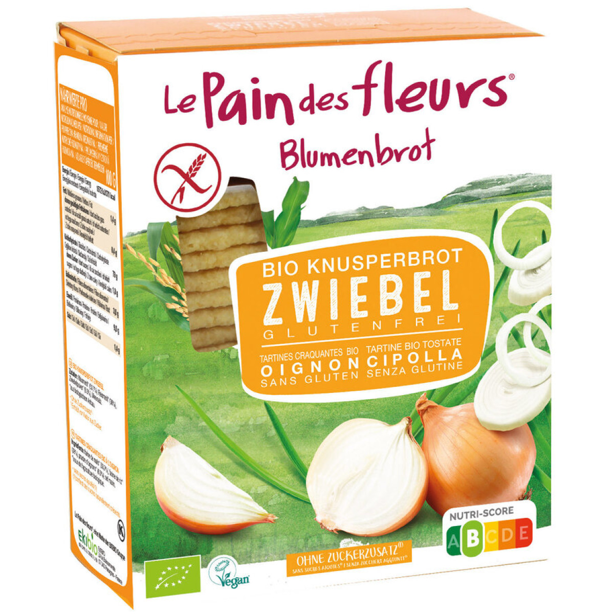 Knusperbrot Zwiebel von Le Pain des Fleurs | Bio, vegan...