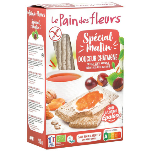 Knusperbrot Kastanien Spécial Matin von Le Pain des Fleur...