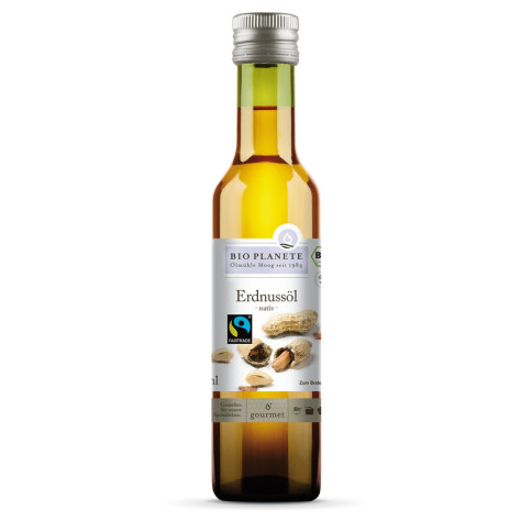 Erdnussöl nativ Fairtrade von Bio Planète | Bio, vegan, l...