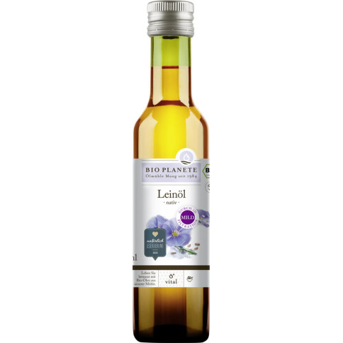 Leinöl nativ (3D-Filtration) von Bio Planète | Bio, vegan...