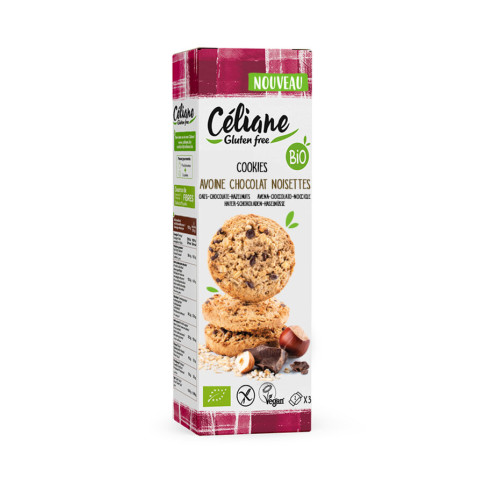Haselnuss Hafer Cookie choc Celiane von Céliane - Gluten...