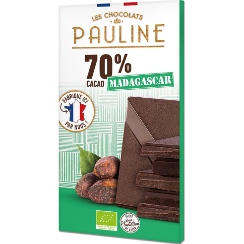 Dark Chocolate70% Madag. Pauline von Les Chocolats de PAU...