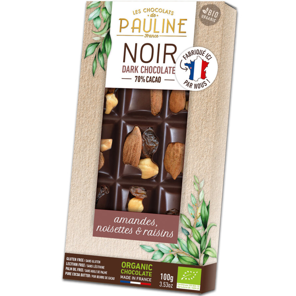 DarkChocolate Almond,Hazeln.Pauline von Les Chocolats de...