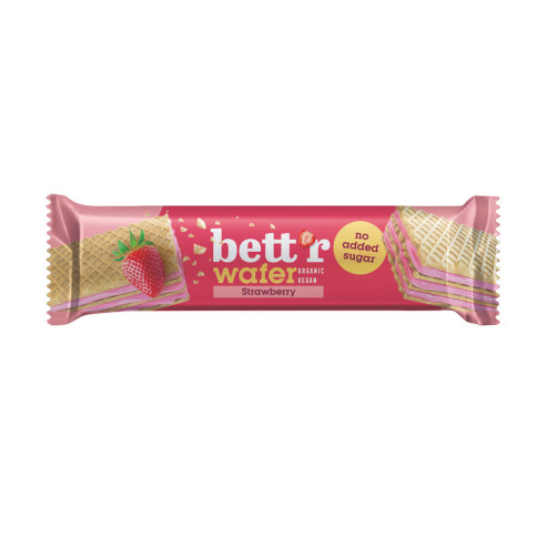 Waffel Erdbeere o.Zuckerzus. Bettr von Bett'r | Bio, vega...