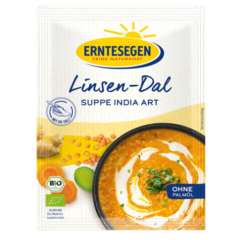 Linsen Dal Suppe India Erntesegen von Erntesegen | Bio...