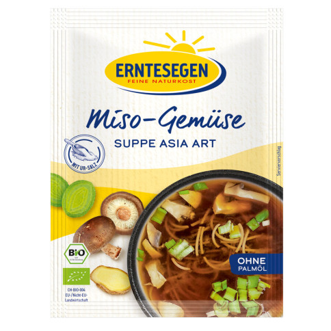 Miso Gemüse Suppe Asia Erntesegen von Erntesegen | Bio...