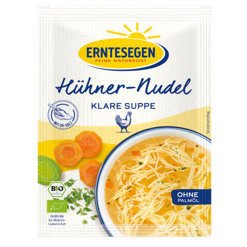 Hühner Nudel Klare Suppe Erntesegen von Erntesegen | Bio...