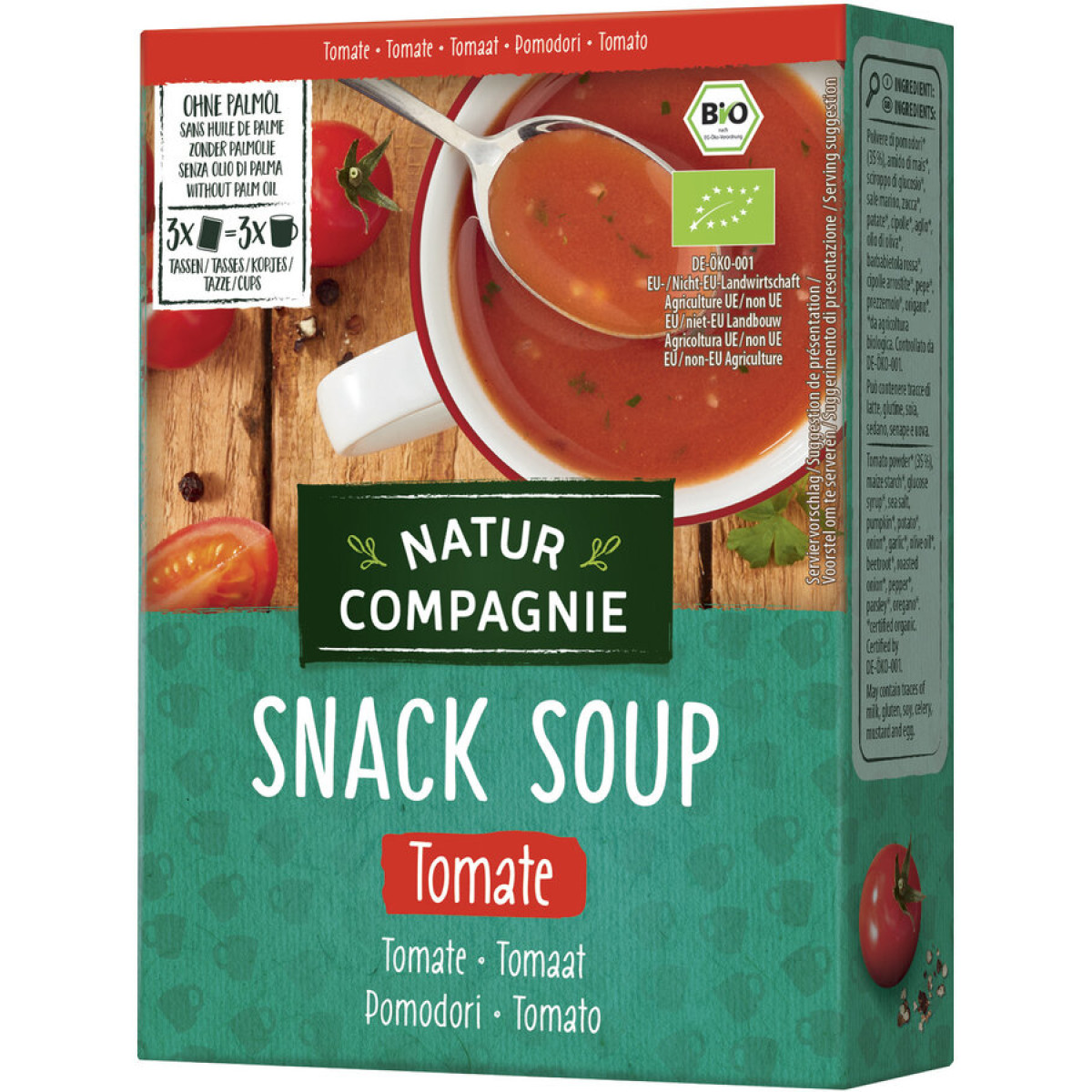 Fixe Tasse Tomate von Natur Compagnie | Bio, vegan | Supp...