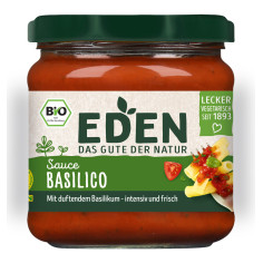 Sauce Basilico von Eden | Bio, vegan | Tomatenprodukte ka...